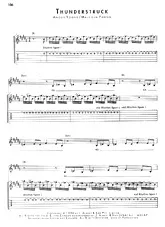 télécharger la partition d'accordéon Thunderstruck au format PDF