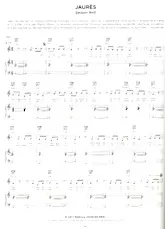 descargar la partitura para acordeón Jaurès en formato PDF