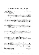 télécharger la partition d'accordéon LE CHA CHA D'AICHA au format PDF