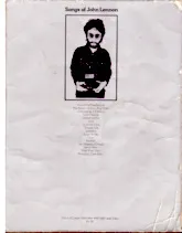 scarica la spartito per fisarmonica Songs of John Lennon in formato PDF