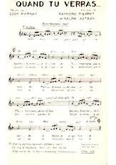 download the accordion score QUAND TU VERRAS in PDF format