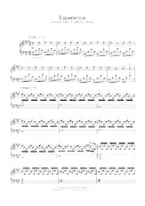 descargar la partitura para acordeón Experience  en formato PDF