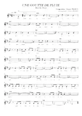 download the accordion score UNE GOUTTE DE PLUIE in PDF format