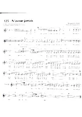 download the accordion score N’avoue jamais  in PDF format