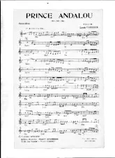 scarica la spartito per fisarmonica Prince Andalou in formato PDF
