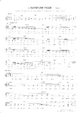 download the accordion score L'AVENTURE PIGUE in PDF format