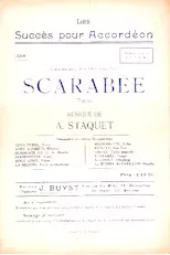 download the accordion score Scarabée in PDF format