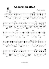 download the accordion score ACCORDION BOX in PDF format