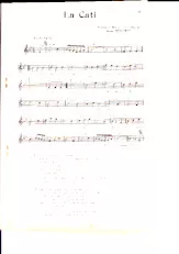 download the accordion score La cati in PDF format