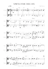 descargar la partitura para acordeón SPRINGTIME DREAMS Viola Duo en formato PDF