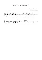 download the accordion score Spiew do orla bialego in PDF format