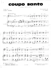 download the accordion score Coupo Santo in PDF format