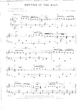 descargar la partitura para acordeón Rhythm of the rain en formato PDF