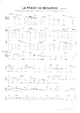 download the accordion score LA TERRE DE MON PEPE in PDF format
