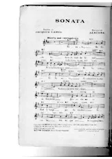 télécharger la partition d'accordéon SONATA au format PDF