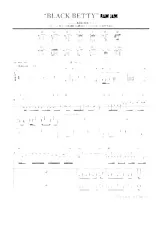 télécharger la partition d'accordéon Black Betty au format PDF