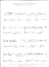 descargar la partitura para acordeón Sometimes when we touch en formato PDF