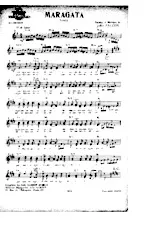 download the accordion score MARAGATA in PDF format