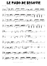 descargar la partitura para acordeón Le paso de Ségovie en formato PDF