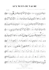 descargar la partitura para acordeón Aux nuits de nacre en formato PDF