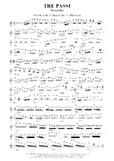 download the accordion score Tre passi in PDF format