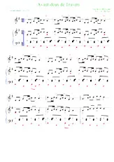 scarica la spartito per fisarmonica Avant-deux de Travers in formato PDF