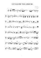 descargar la partitura para acordeón LE PASO DE NOS AMOURS en formato PDF