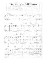 scarica la spartito per fisarmonica The King of all Kings in formato PDF