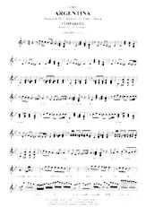descargar la partitura para acordeón Cumparsita - Argentina (Mix tango) en formato PDF