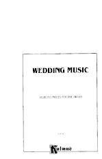 télécharger la partition d'accordéon Wedding Music - Selected Peaces For Organ au format PDF