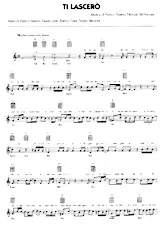 download the accordion score Ti lascero in PDF format