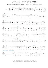 descargar la partitura para acordeón JOLIE FLEUR DE SAMBA en formato PDF