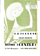 download the accordion score Cajoleuse in PDF format