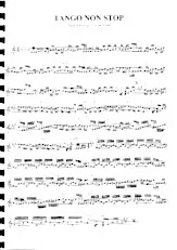 descargar la partitura para acordeón Tango non stop en formato PDF