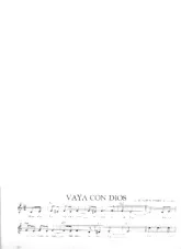 descargar la partitura para acordeón Vaya Con Dios en formato PDF