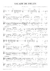 download the accordion score Salade de fruits in PDF format