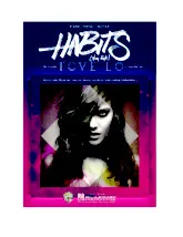 descargar la partitura para acordeón habits (Stay high) en formato PDF