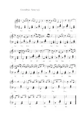 download the accordion score Goodbye America - Последнее письмо in PDF format