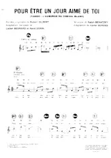 descargar la partitura para acordeón Pour être un jour aimé de toi en formato PDF