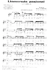 download the accordion score Llamarada pasional in PDF format