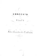 scarica la spartito per fisarmonica Concerto pour piano Op. 25 in formato PDF