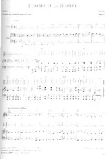 download the accordion score L'ombre et la lumière in PDF format