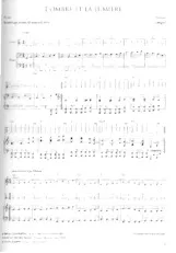 descargar la partitura para acordeón L'ombre et la lumière en formato PDF