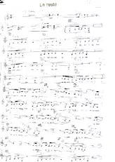 download the accordion score LE RESTE in PDF format