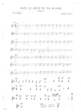 descargar la partitura para acordeón DANS LE COEUR DE MA BLONDE en formato PDF