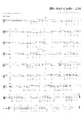 download the accordion score Elle était si jolie in PDF format