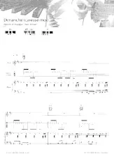 télécharger la partition d'accordéon Dimanche (Caresse-moi) au format PDF