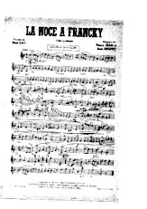 scarica la spartito per fisarmonica LA NOCE A FRANCKY in formato PDF