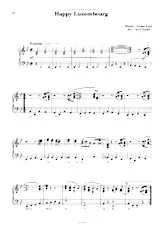 scarica la spartito per fisarmonica Happy Luxembourg in formato PDF