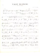 scarica la spartito per fisarmonica Valse blanche in formato PDF